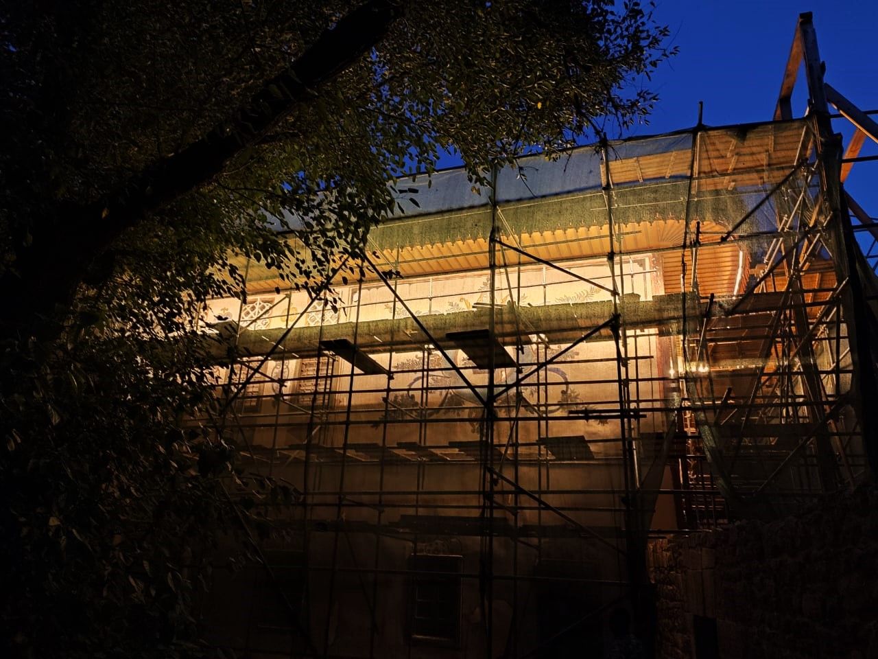 Гаремный корпус  Ханского дворца.